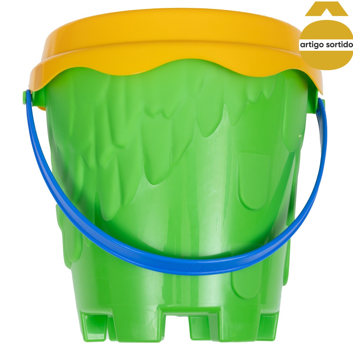 Balde de praia com acessórios