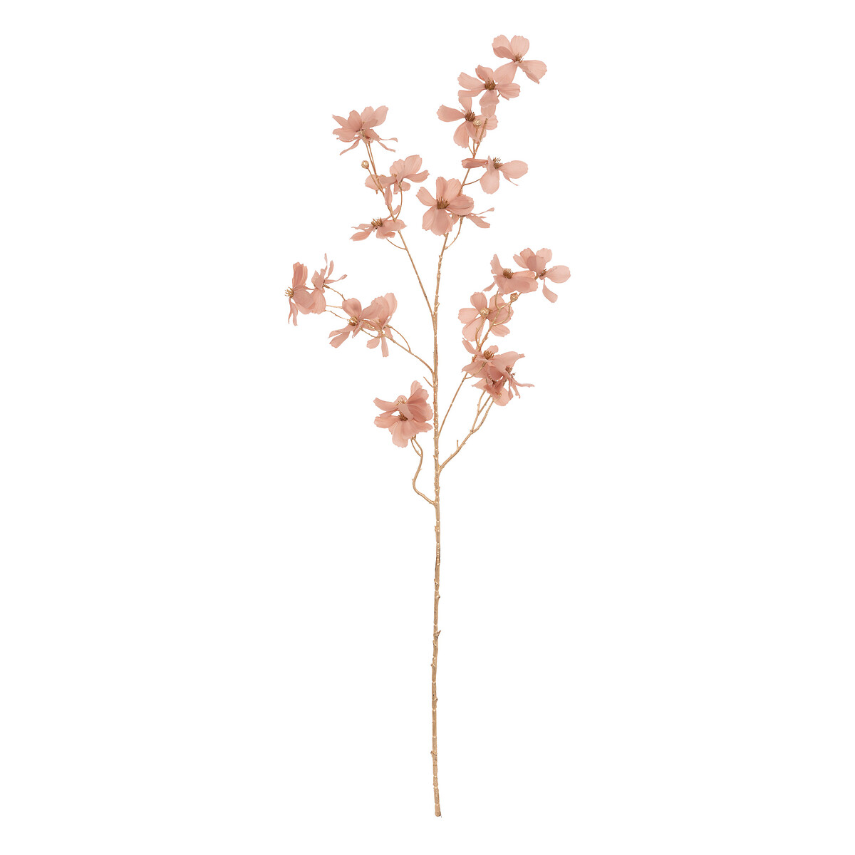 Haste flores rosa 92cm,  Haste flores rosa 92cm