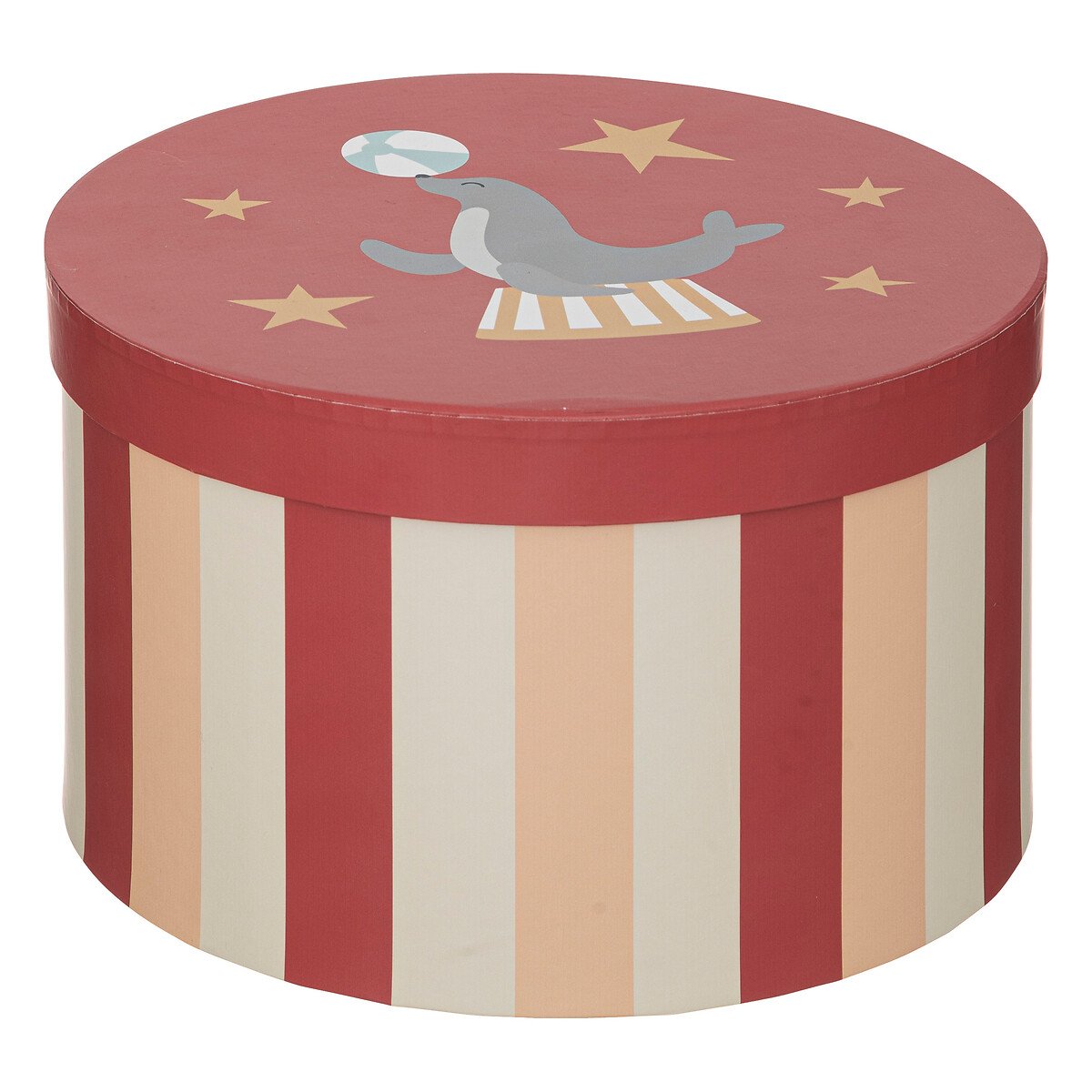 Conjunto de 3 caixas de arruma&ccedil;&atilde;o CIRCUS