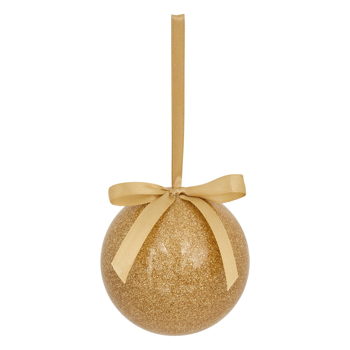 Bola de natal com brilhante 7,5cm