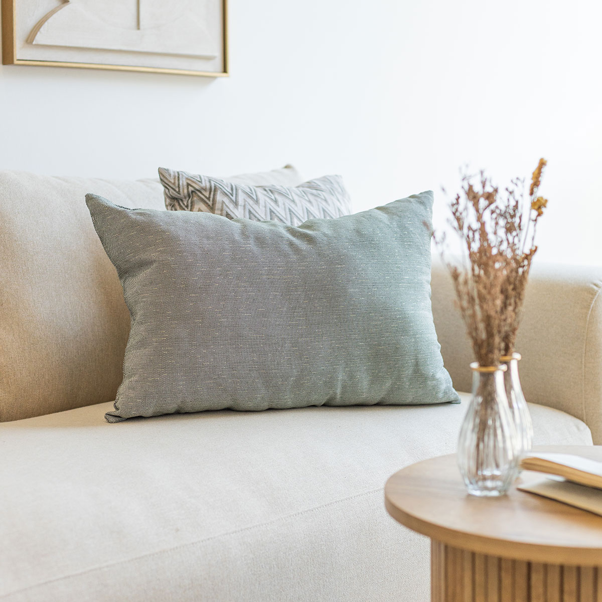 Almofada decorativa GLOW verde 45x60cm