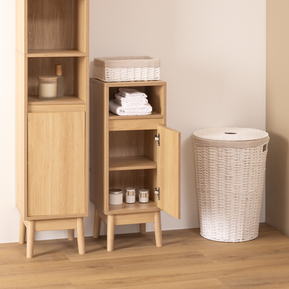 M&oacute;vel wc ABANA bege 80x30cm