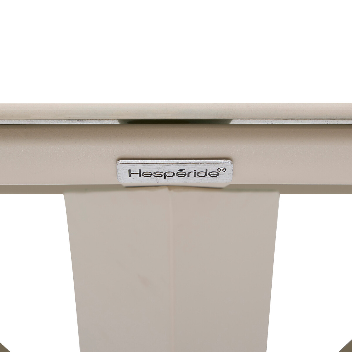 Mesa ORYON redonda argile alum&iacute;nio