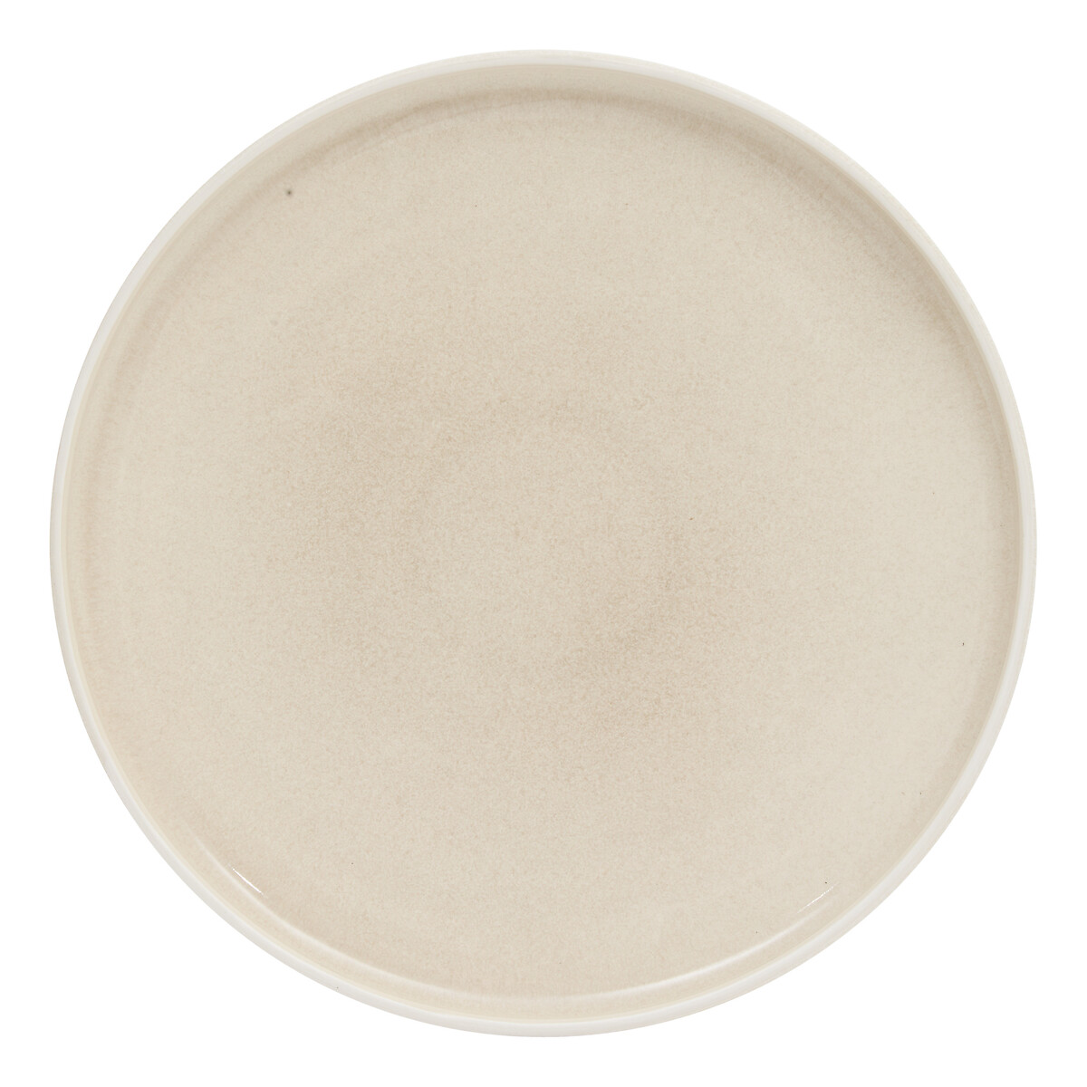 Prato raso SIENNA bege 27cm