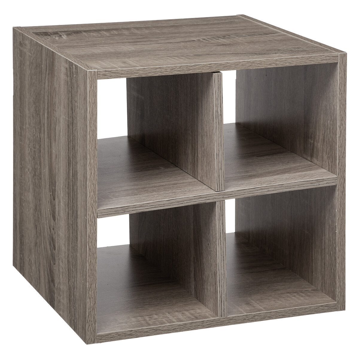 Prateleira cruzada cinza