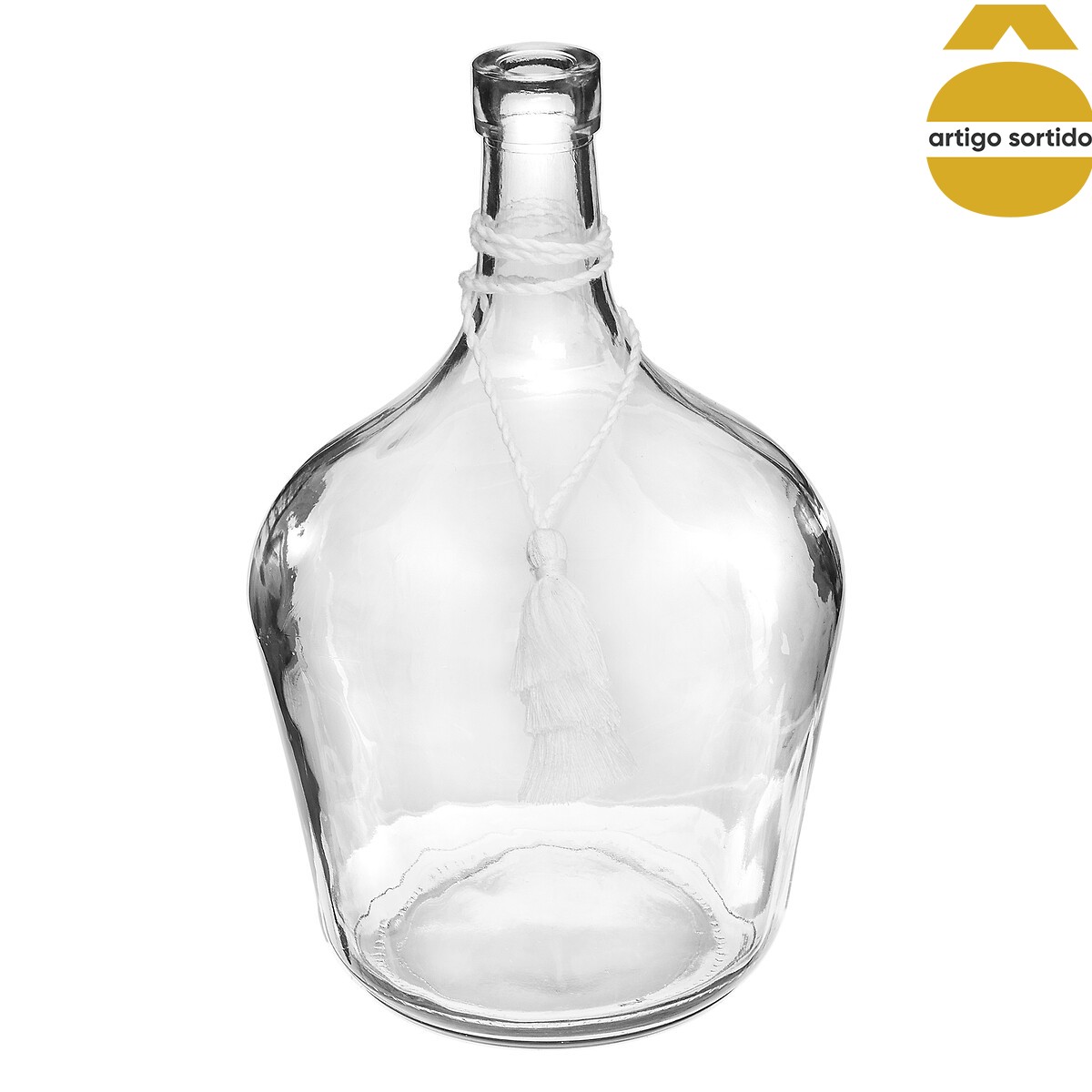 Jarra POESIE de vidro 25,5cm