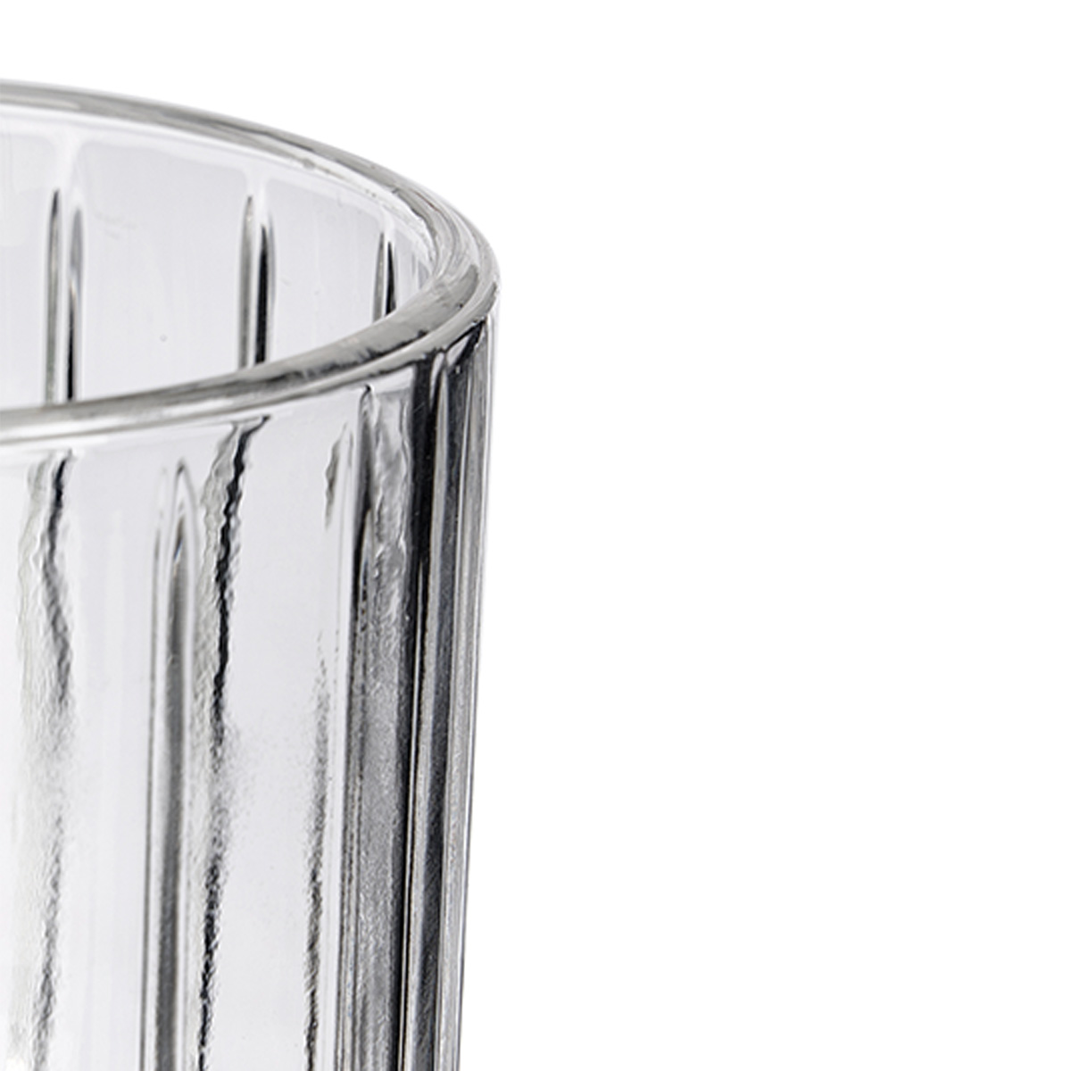 Copo alto riscas 440ml em vidro