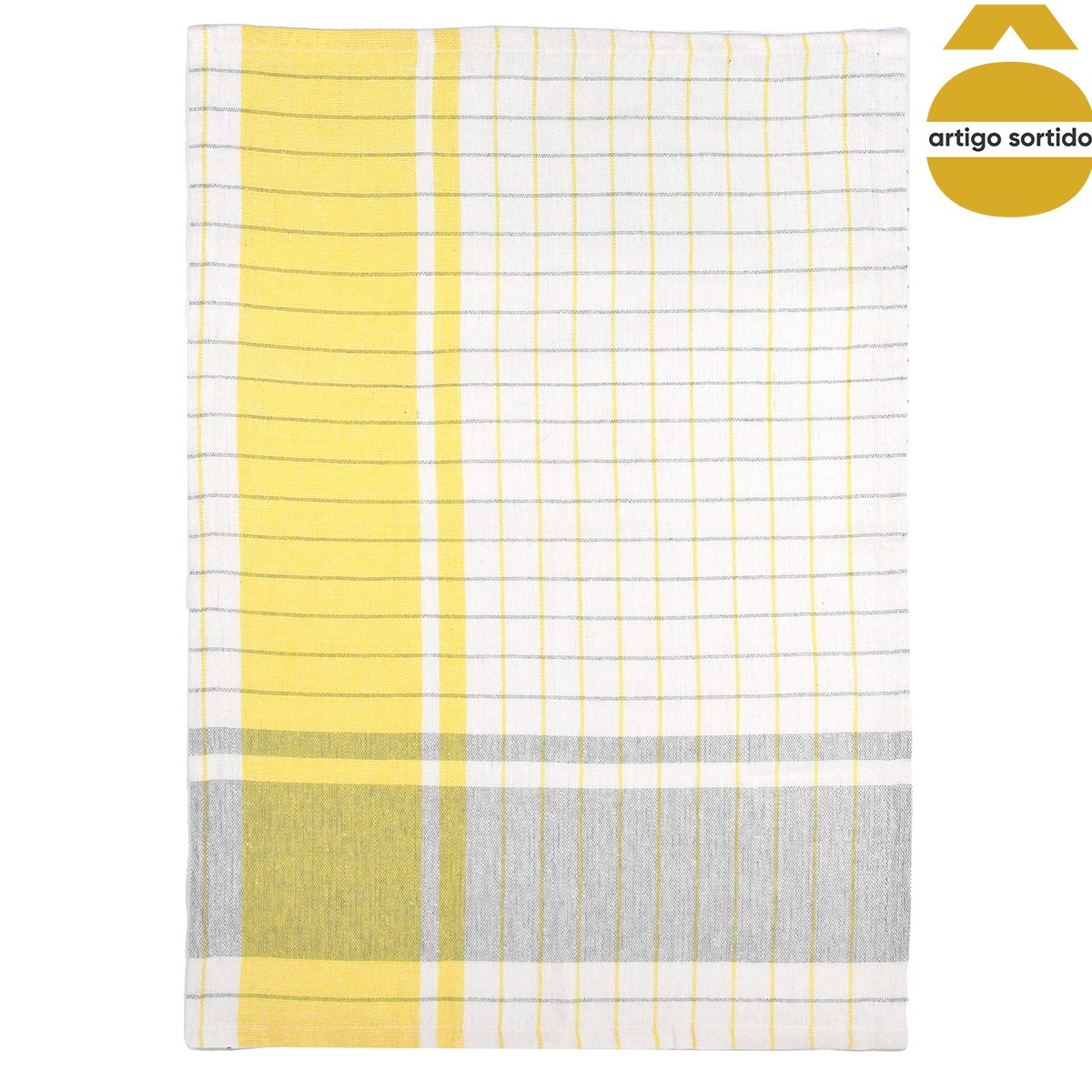 Conjunto de 4 panos de cozinha multicheck 40x60cm