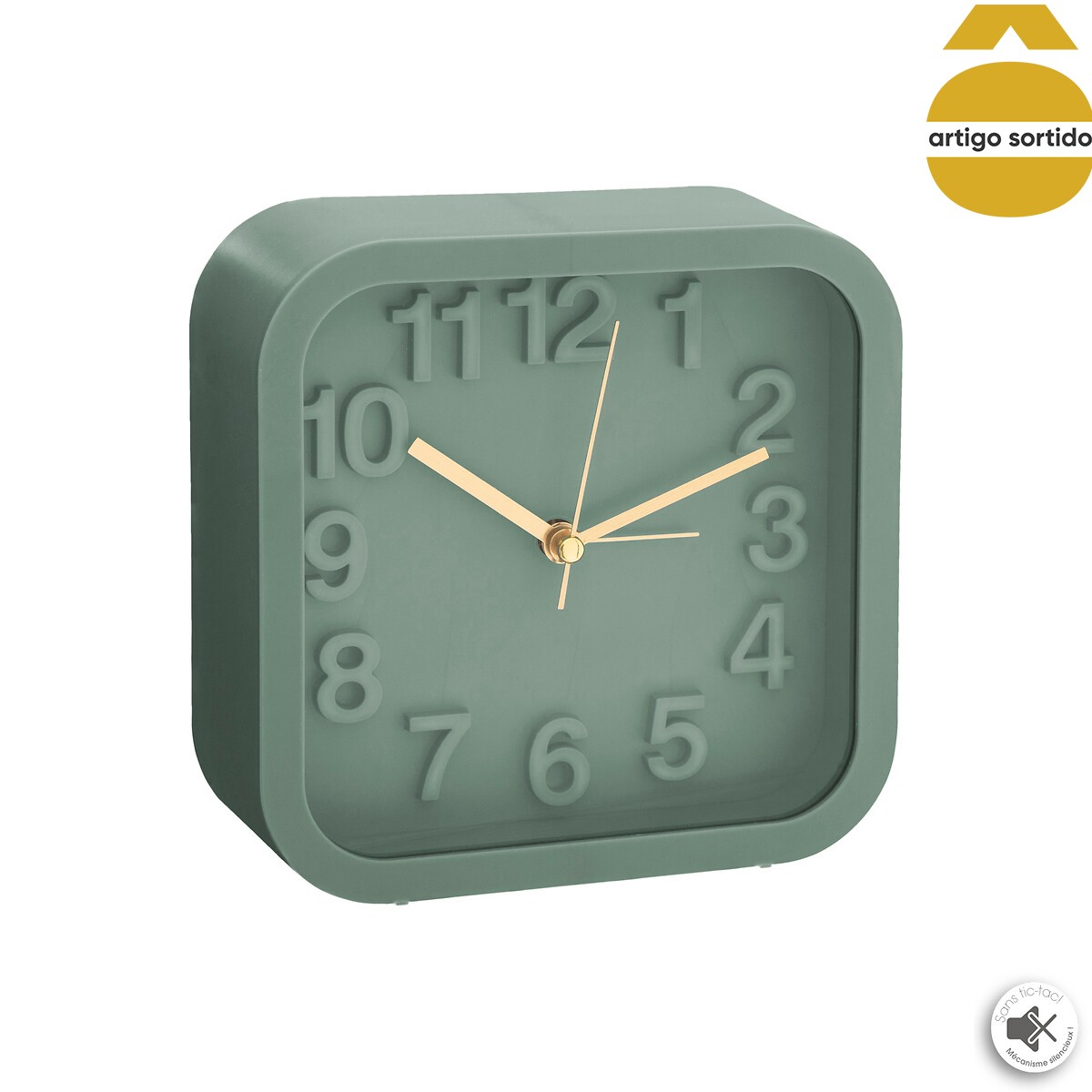 Relógio despertador 3d,  Relógio despertador 3d