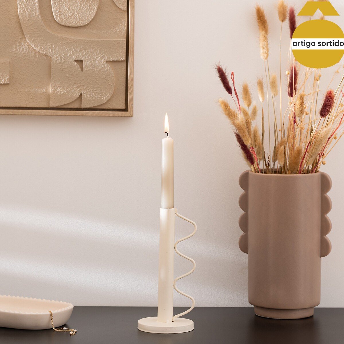 Casti&ccedil;al BLY em metal 20cm