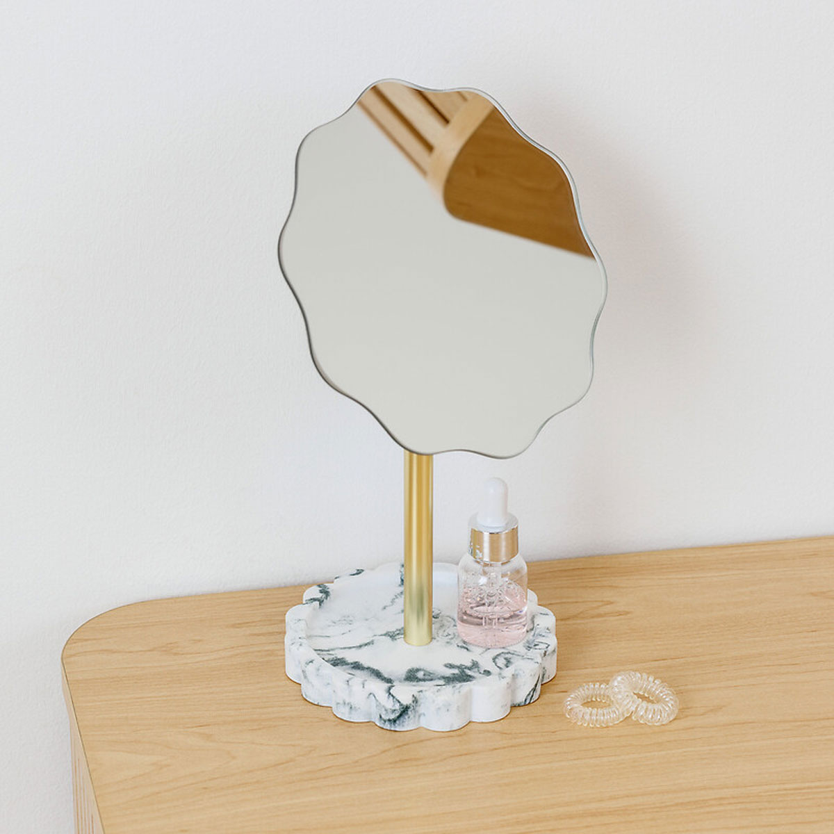 Espelho wc branco 27cm