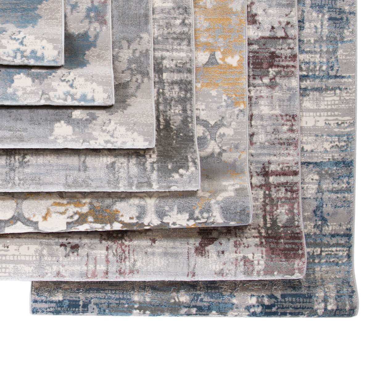 Tapete VIQI abstract cinza 80x150cm