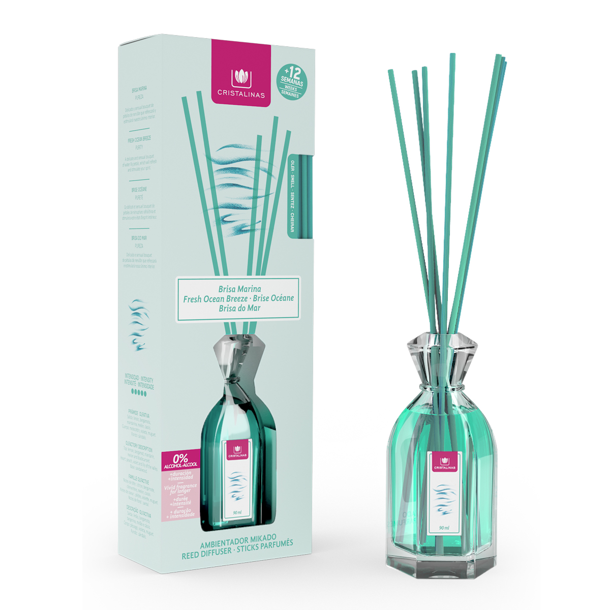 Ambientador mikado brisa marinha 90ml,  Ambientador mikado brisa marinha 90ml