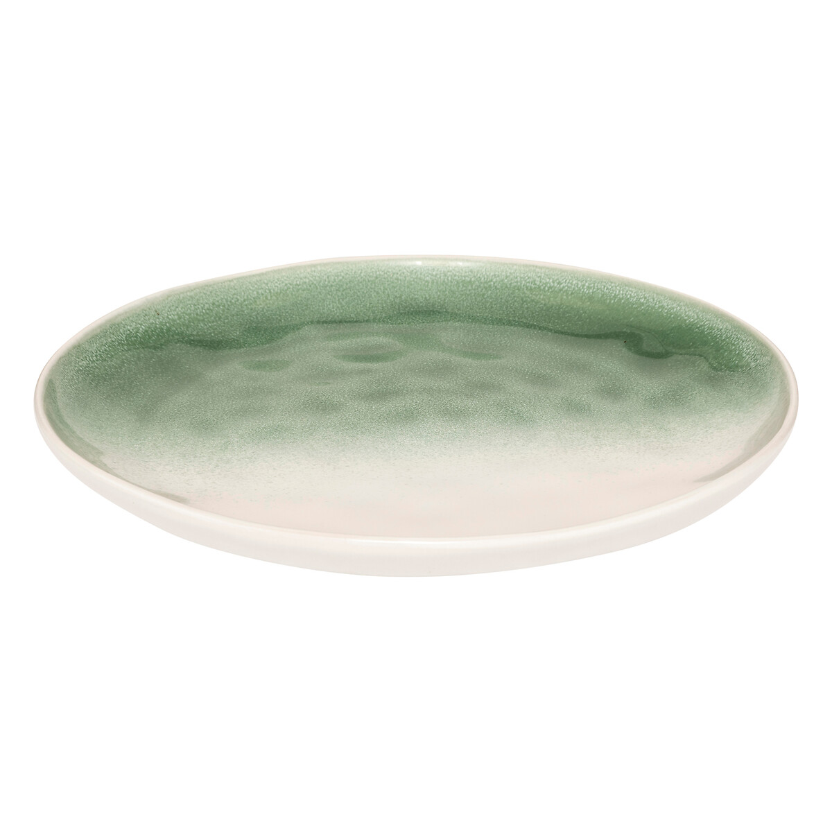 Prato raso MALAKITE 27cm em gr&eacute;s