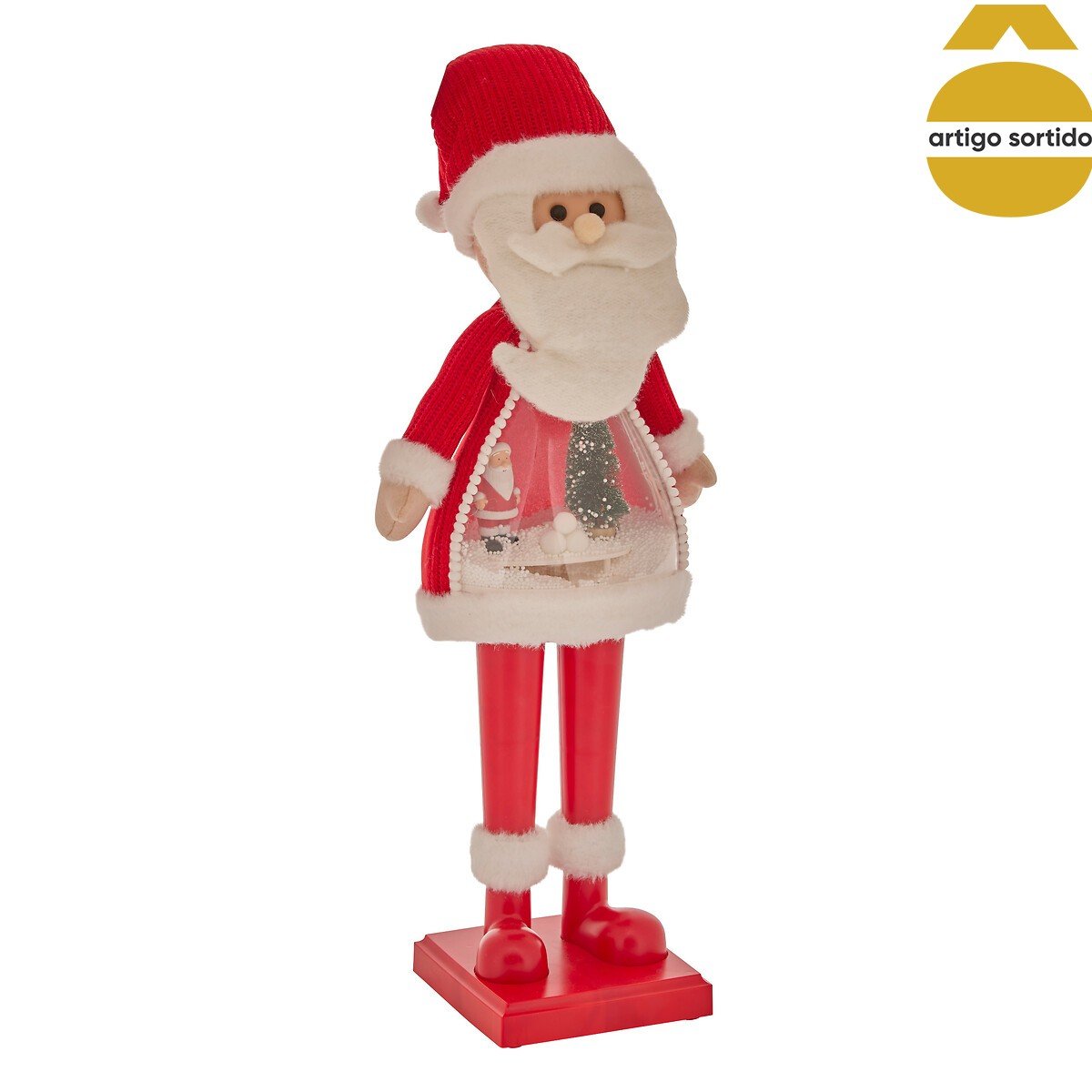 Figura natal&iacute;cia com LED 40cm