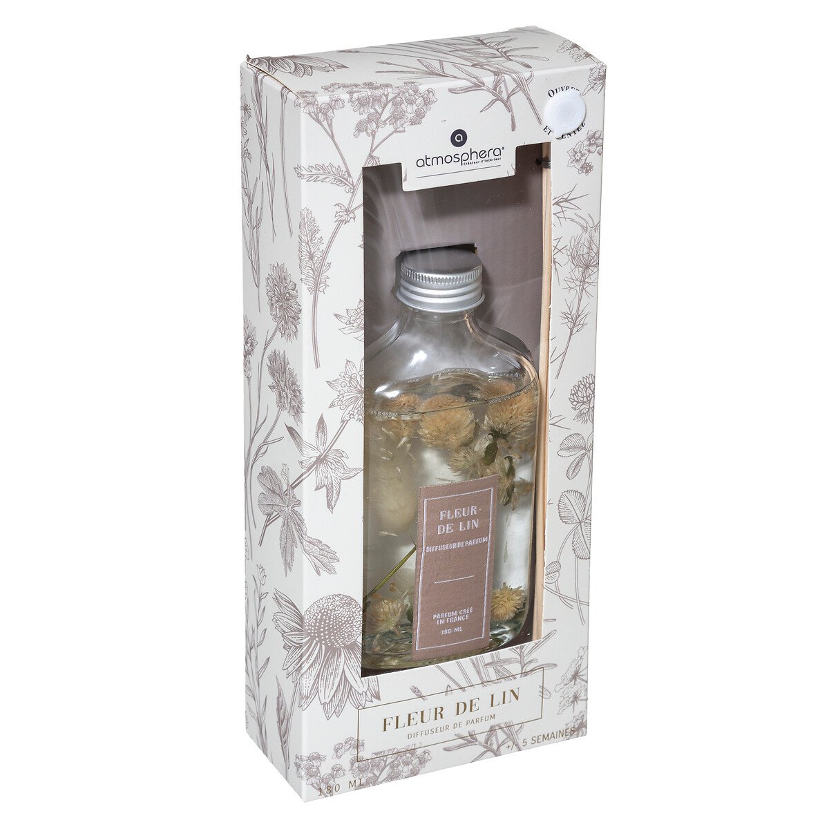 Ambientador mikado flor de linho SILI 180ml
