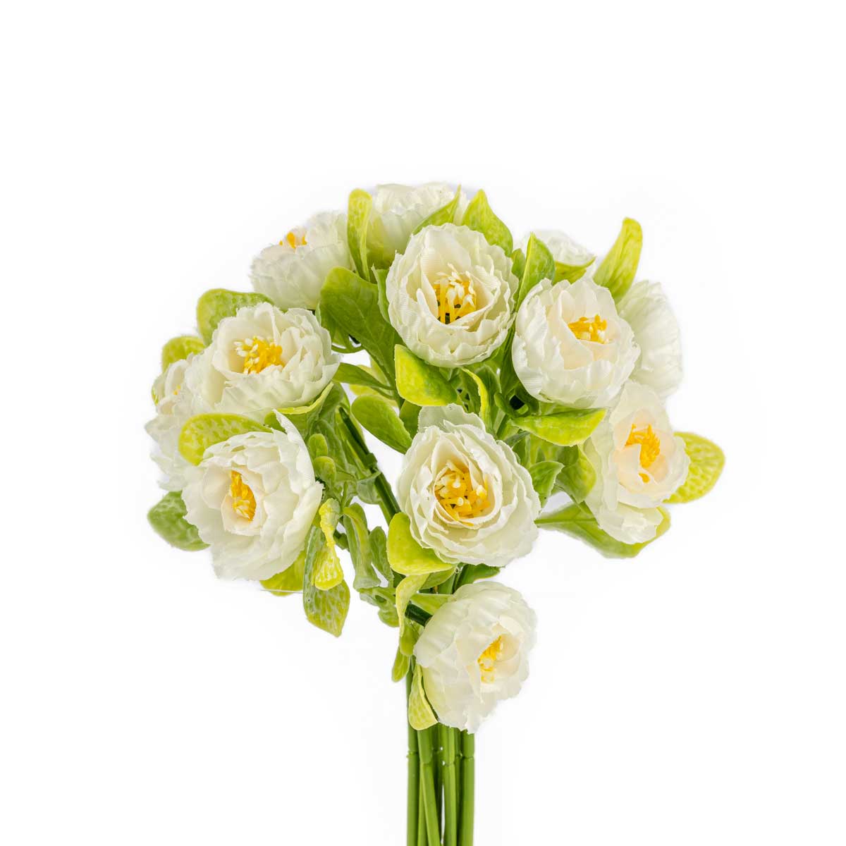 Bouquet de 15 cam&eacute;lias brancas