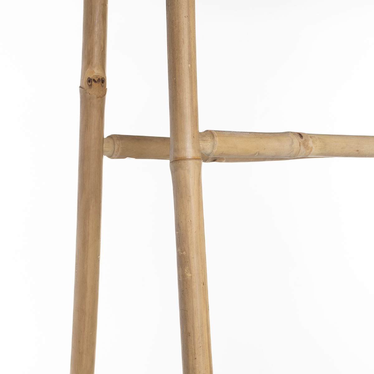 Toalheiro wc com 5 barras em bambu