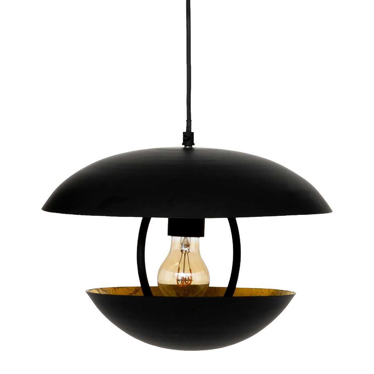 Candeeiro de teto ESTEE preto 33cm