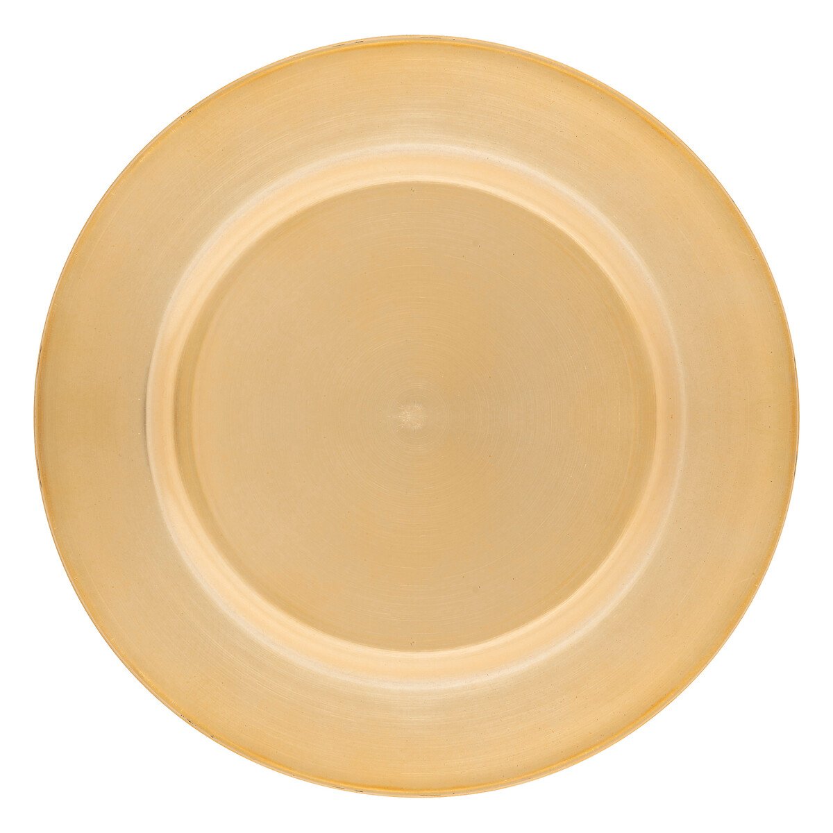 Prato marcador dourado 33cm