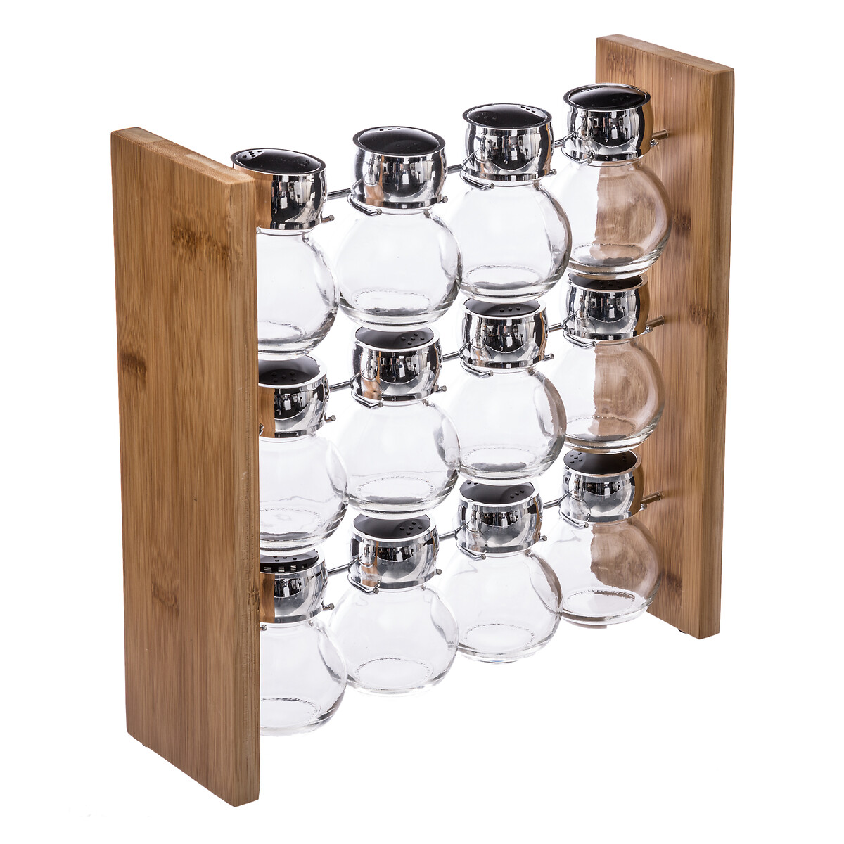 Conjunto de 12 frascos de especiarias