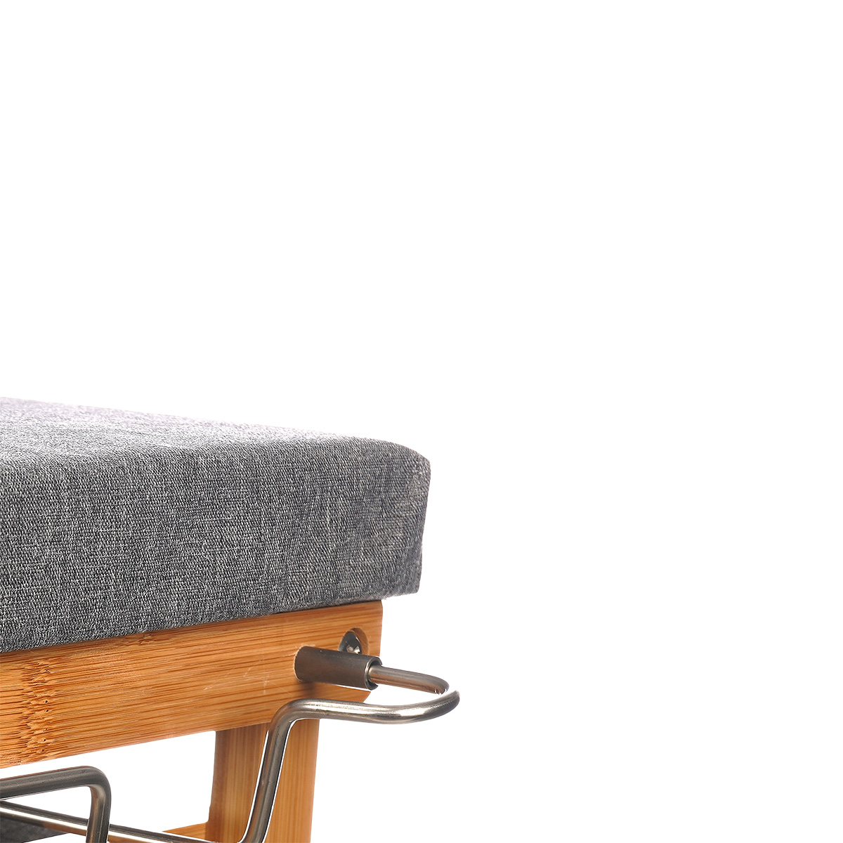 T&aacute;bua de engomar com m&oacute;vel e gavetas cinza