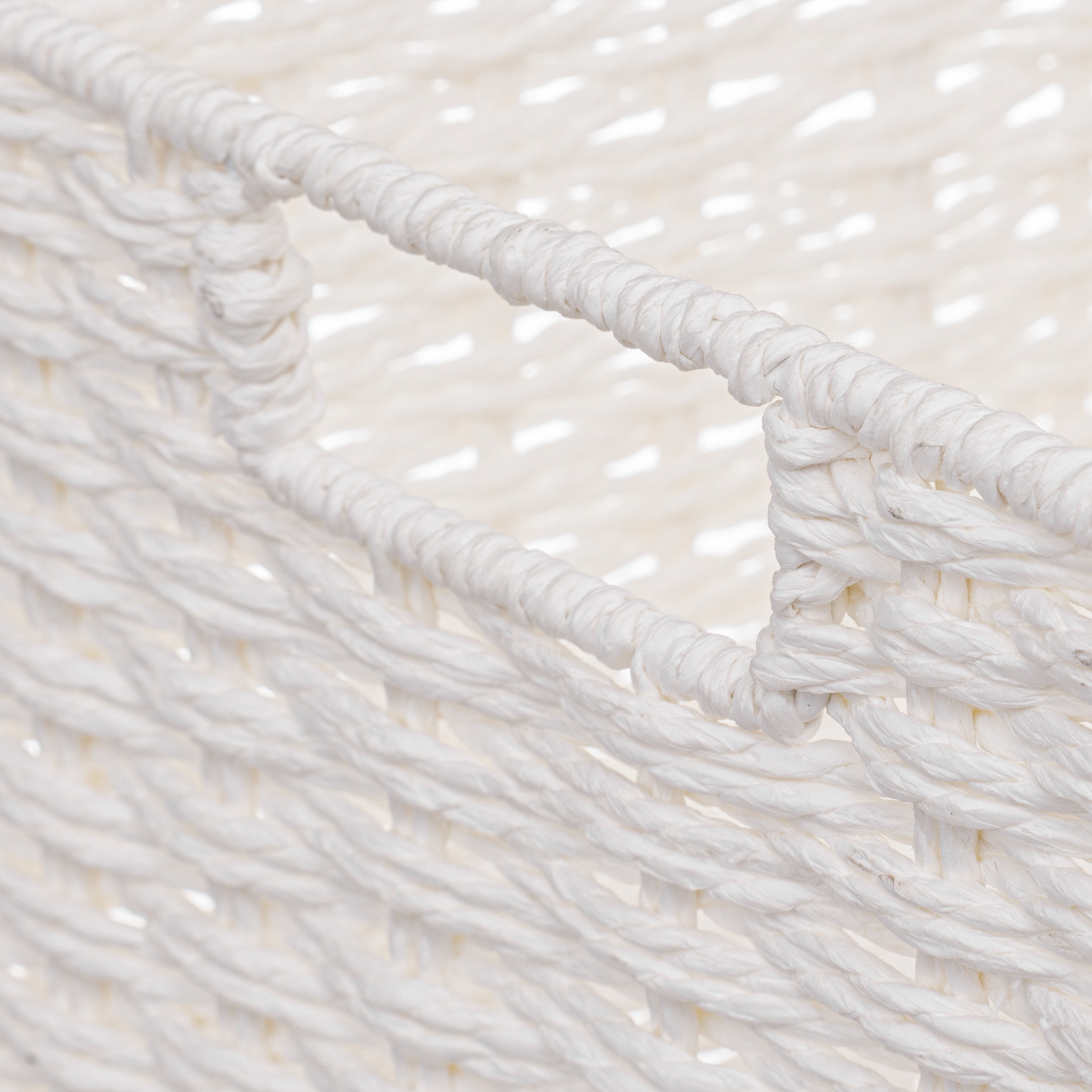 Cesto de arruma&ccedil;&atilde;o COSTA branco 18x28cm