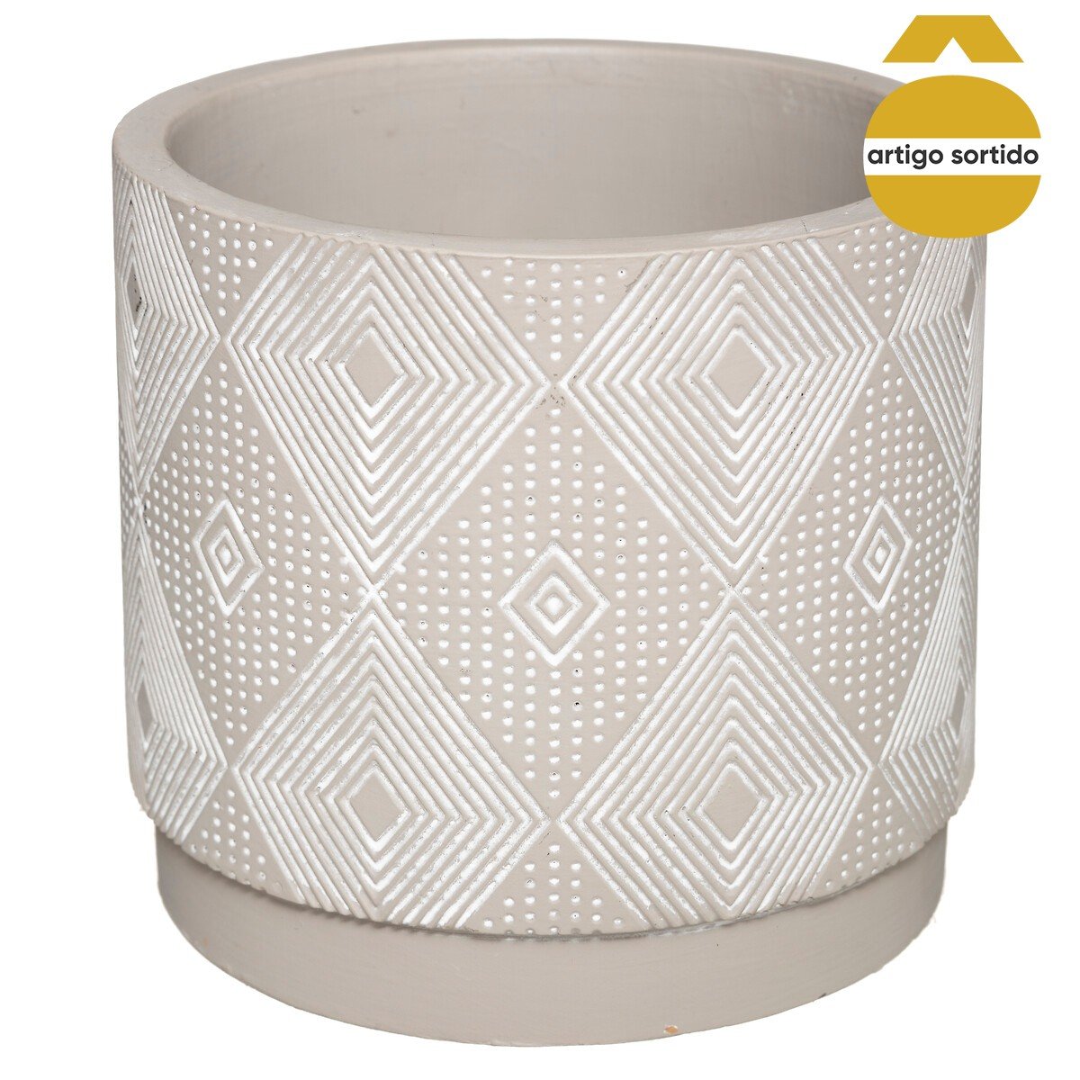 Vaso OASIS 3d de cimento 13cm