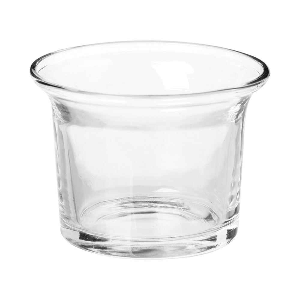 Casti&ccedil;al de vidro transparente 4,6cm