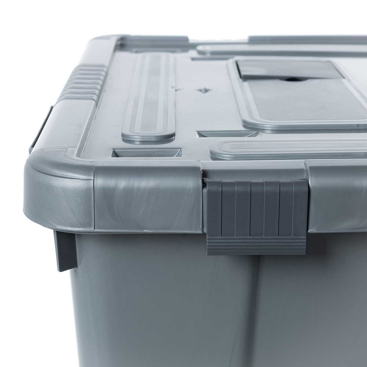 Caixa de arruma&ccedil;&atilde;o EUROPA cinza 110l