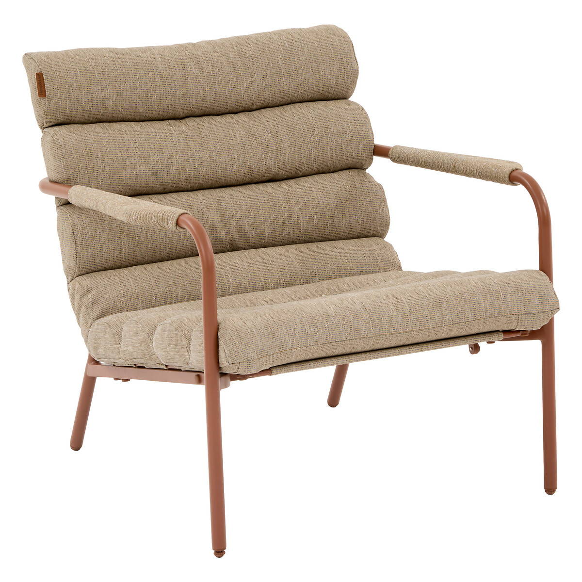 Conjunto de jardim SOLANI acajou para 4 pessoas