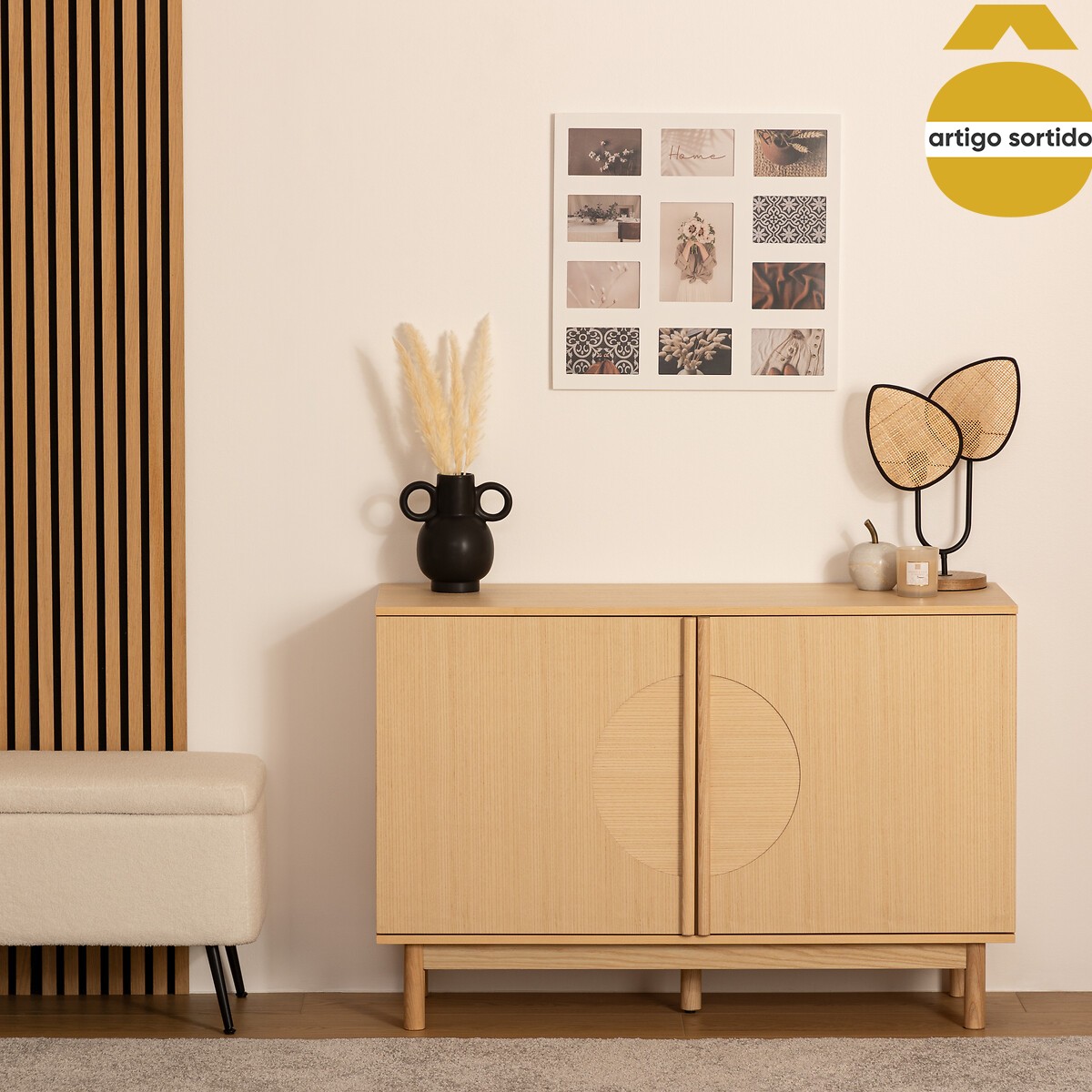 Multimoldura decorativa para 11 fotos