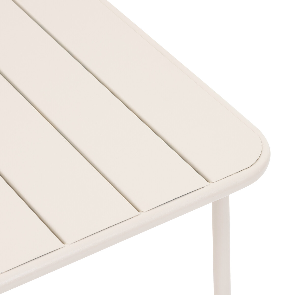 Mesa PHUKET bege em metal