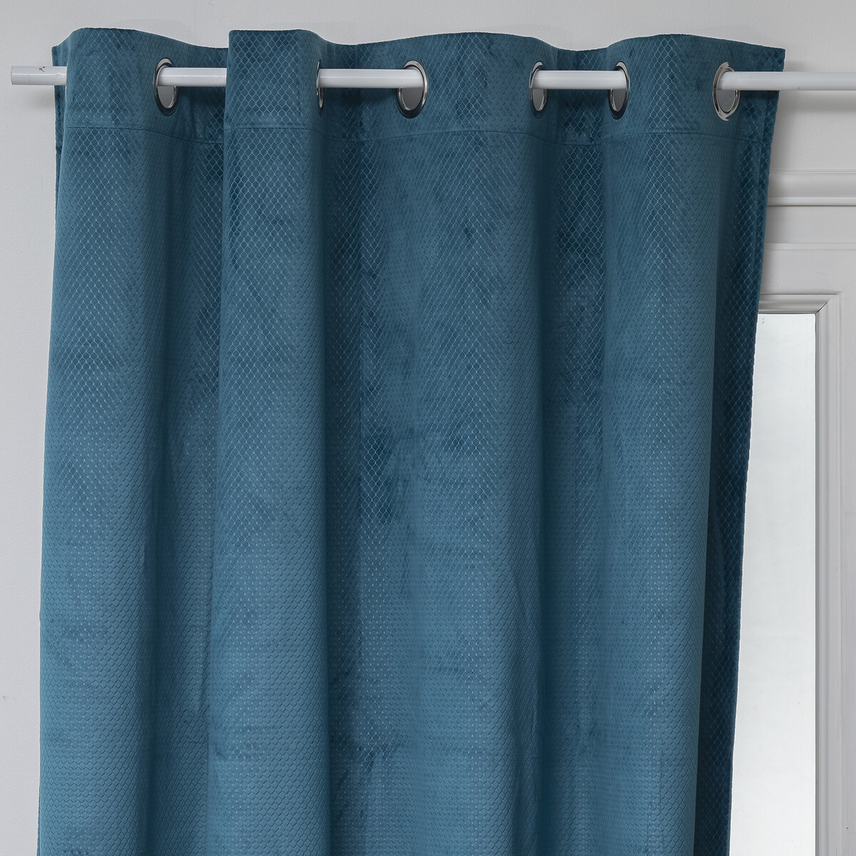 Cortina OTTO veludo azul 140x260cm