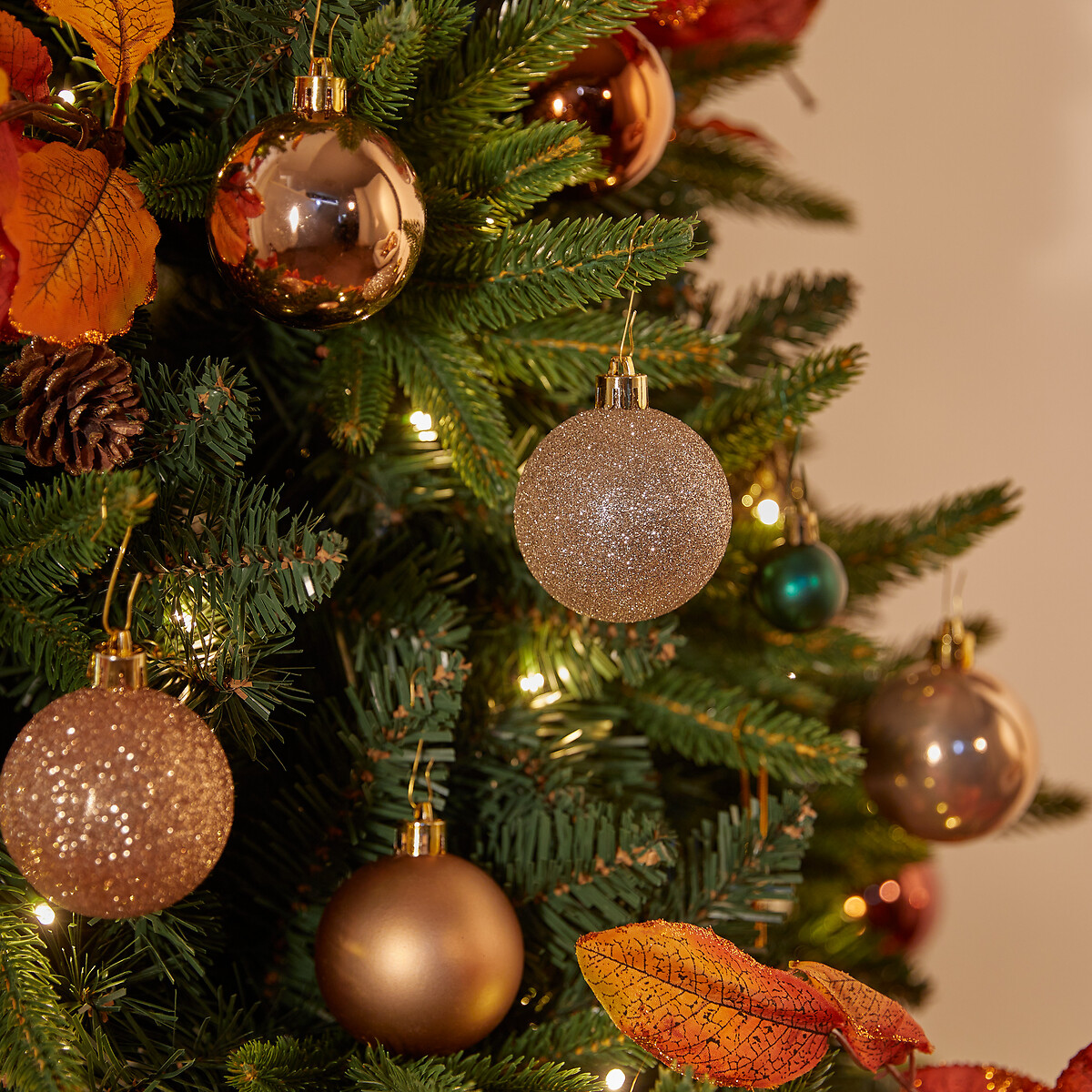 Conjunto de 9 bolas de natal 6cm