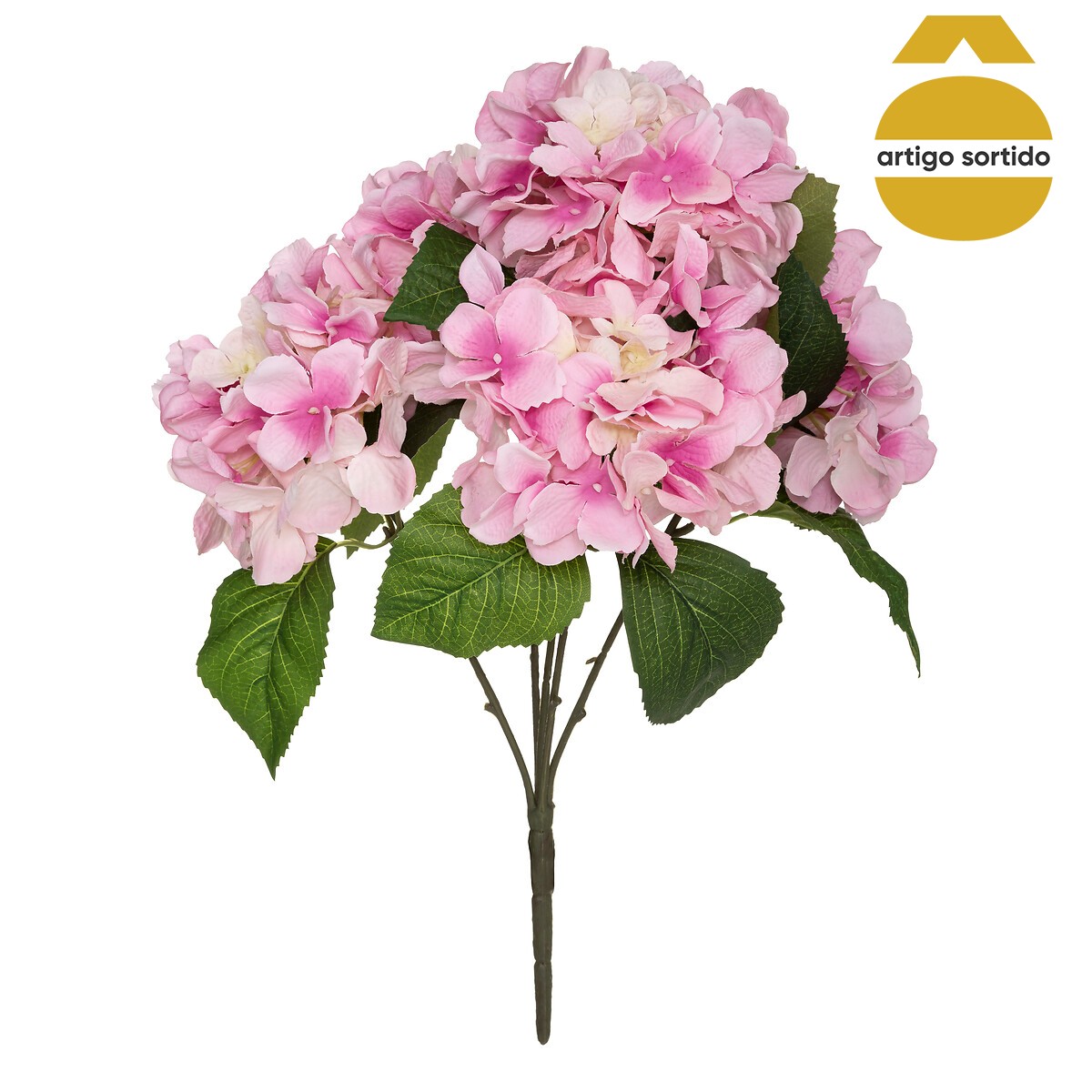 Ramo de hort&ecirc;nsias 42cm