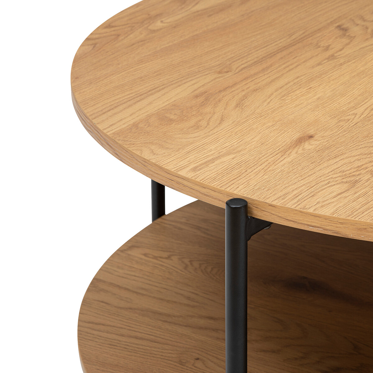 Mesa de centro SLANO castanho claro