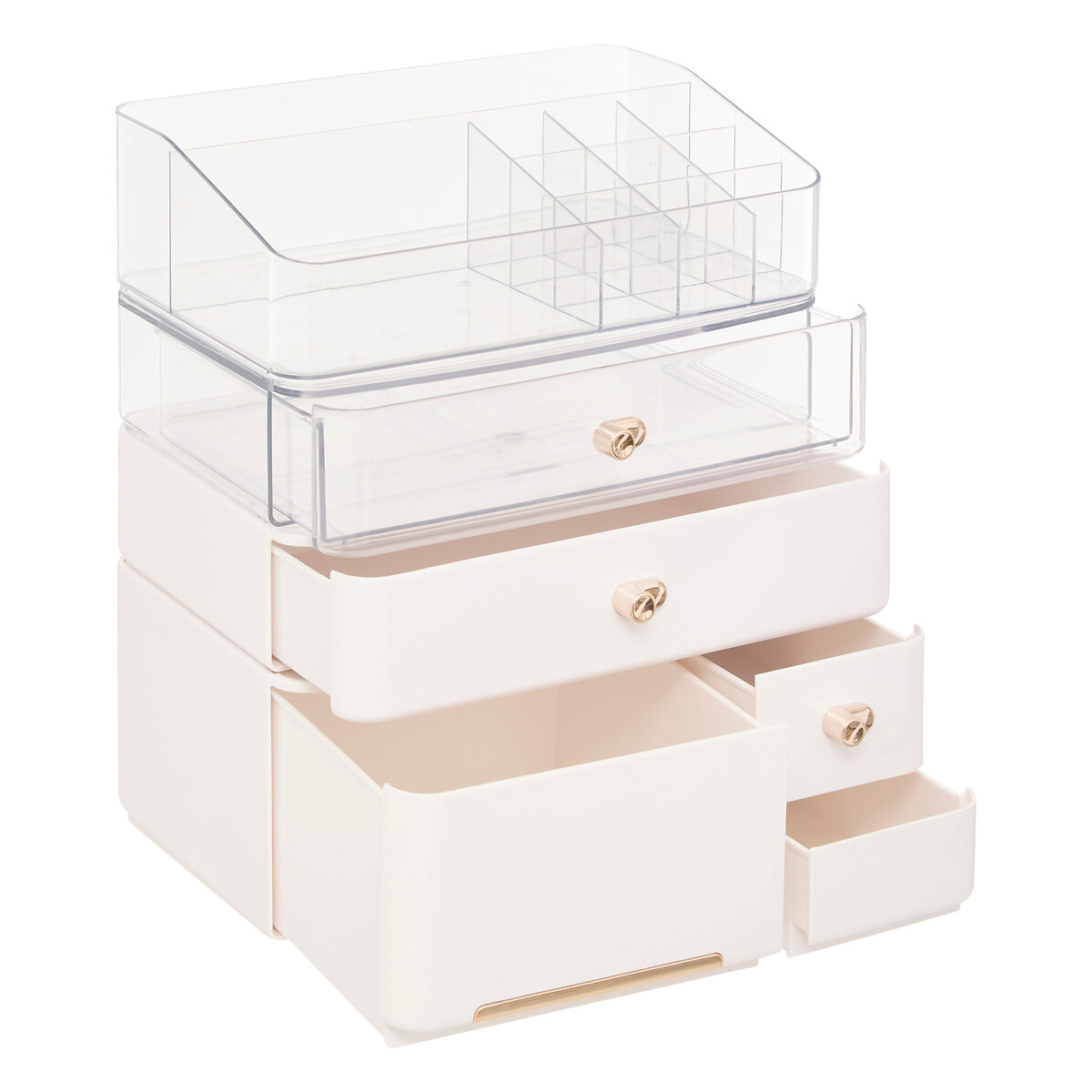 Organizador wc branco com gavetas 27cm