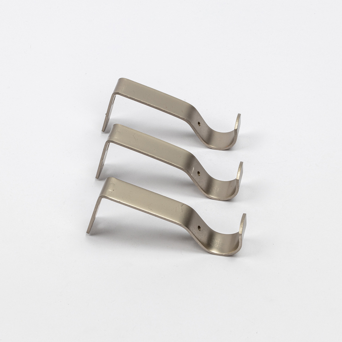 Kit varão extensível prateado 120-210cm,  Kit varão extensível prateado 120-210cm