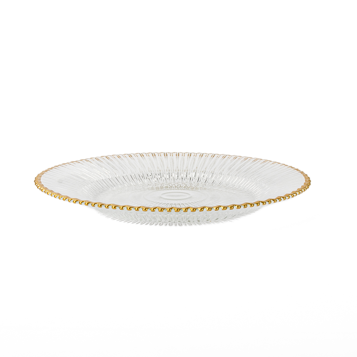 Prato de servir MAJESTIC em vidro 21cm