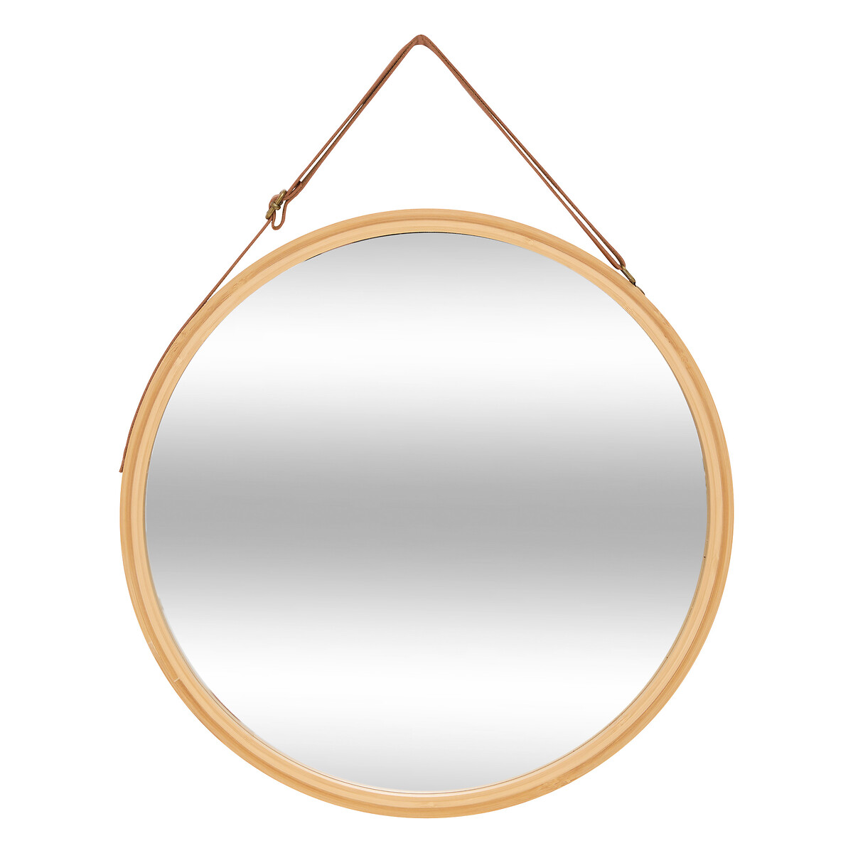 Espelho de parede wc bambu 38cm
