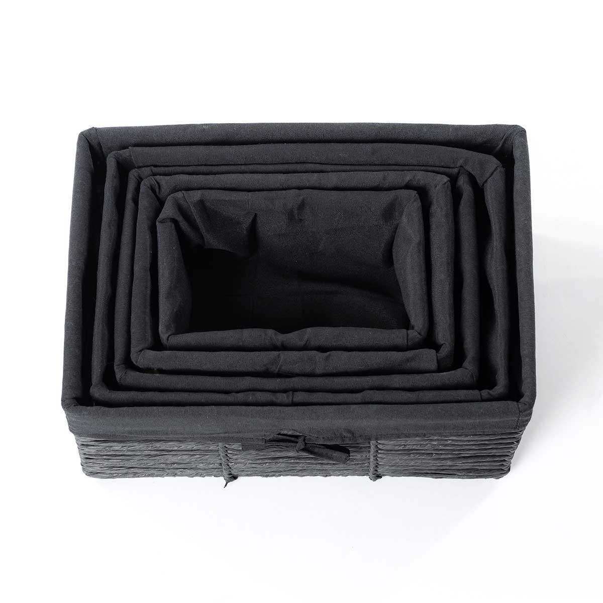 Cesto wc preto 16,5x25cm