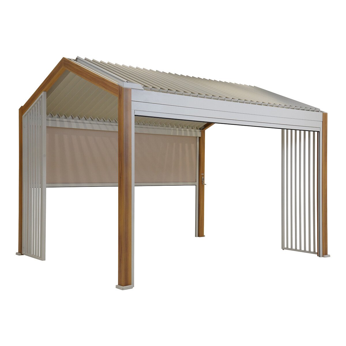 P&eacute;rgola ECOZIA bege/linho 4x3m
