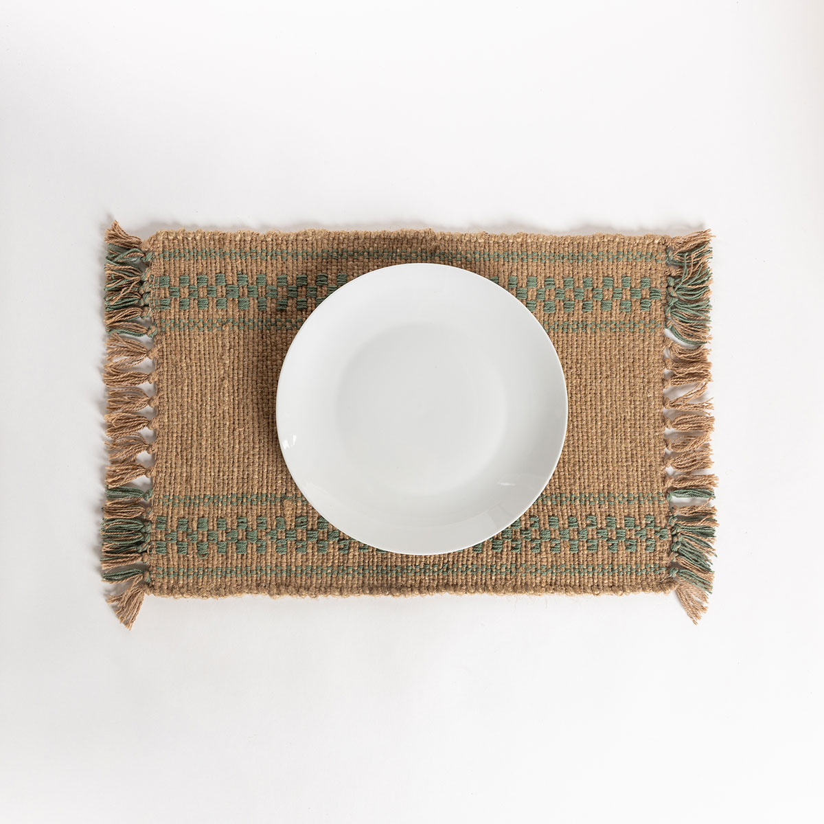 Individual de mesa MIRAGE verde 33x48cm