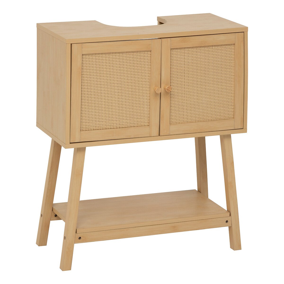 Arm&aacute;rio para lavat&oacute;rio CANE castanho