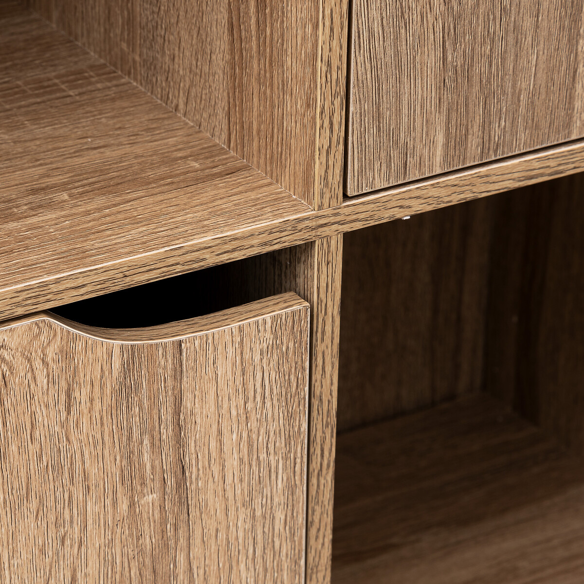 Estante MIX natural com 9 módulos