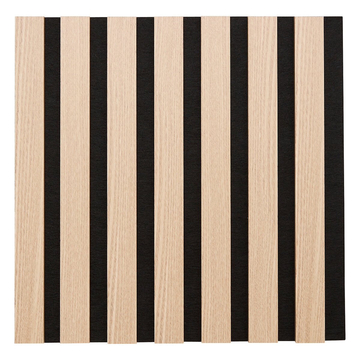 Conjunto de 3 painéis decorativos COLVA natural em mdf 30x30cm,  Conjunto de 3 painéis decorativos COLVA natural em mdf 30x30cm