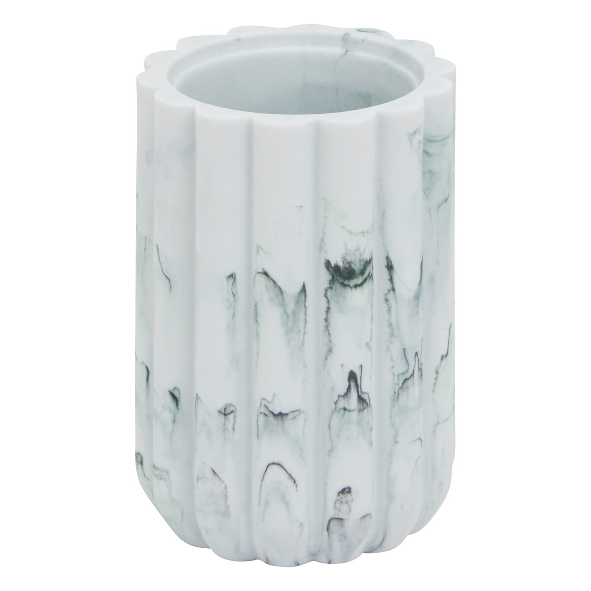 Escova wc MARBY branco em poliresina