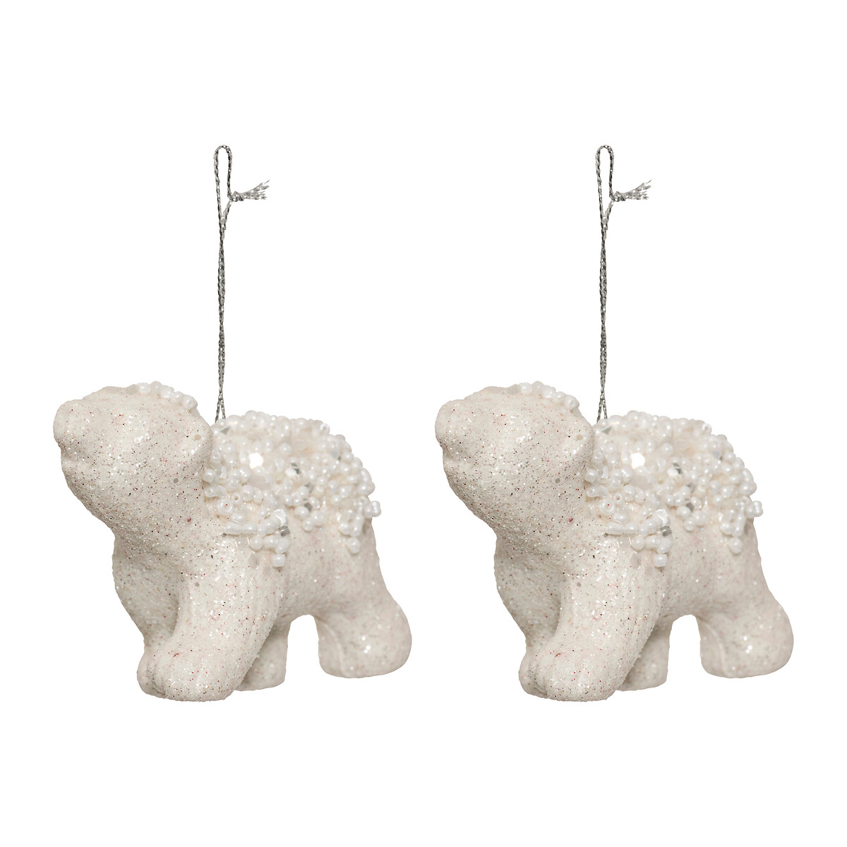 Conjunto de 2 pendurantes urso