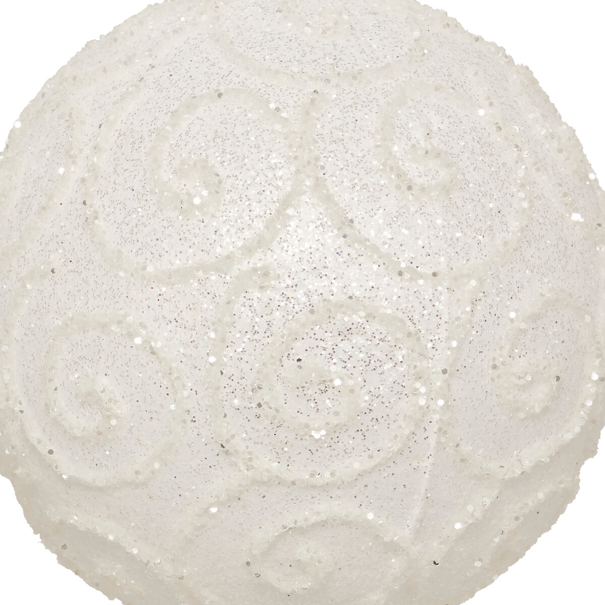 Bola natal com brilhantes 12cm